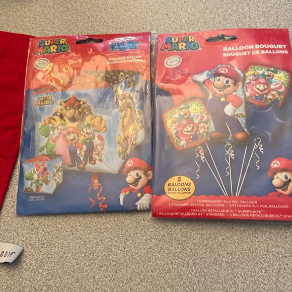Mario balloons - Picture 1 of 2